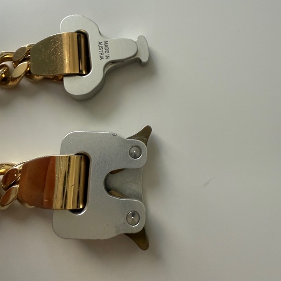 Gold and Silver Chain Bracelet - Picture 3 of 5